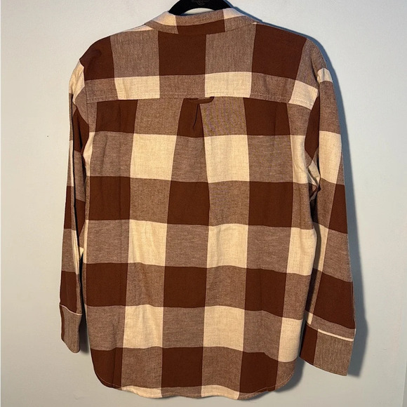FLANNEL BUTTON-DOWN SHIRT - Picture 3 of 5